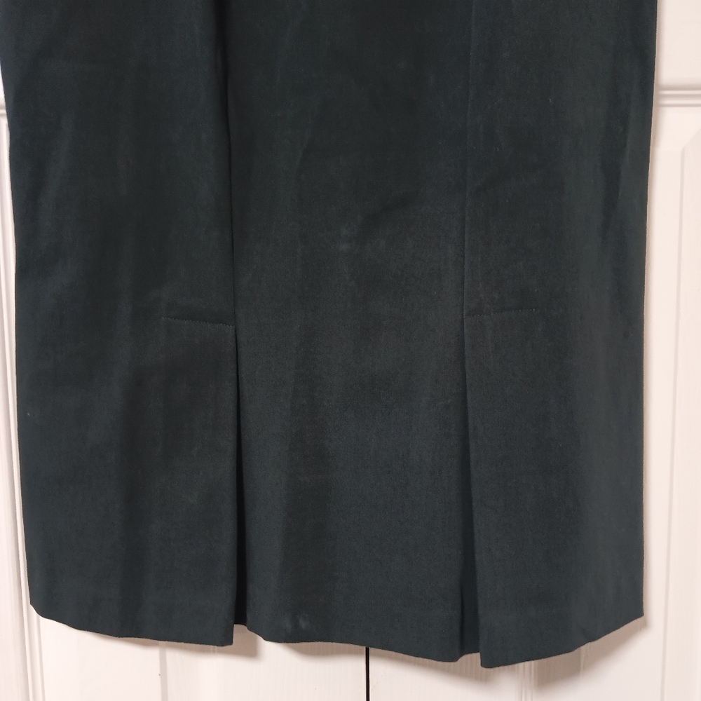 QL2 Quelledue Black Stretch Pencil Midi Skirt